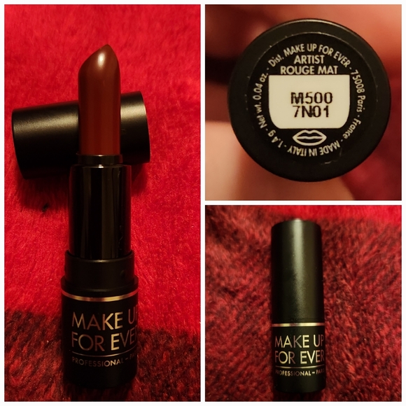 Make Up For Ever Makeup Minis Bundle NEW Finishing Powder Lipstick Blush - Picture 7 of 9